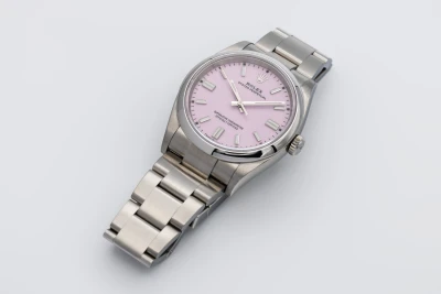 Rolex Oyster Perpetual 'Candy Pink' 36mm Stainless Steel Oyster 126000 2022
