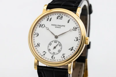 Patek Philippe Calatrava Manual 33mm Black Leather 5022J 2001