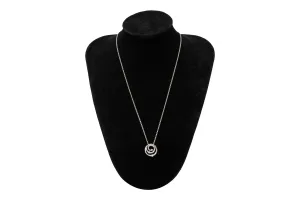 18ct White Gold Diamond Necklace 4.3g