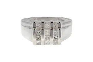 14ct White Gold Diamond Ring 0.72ct 5.1g