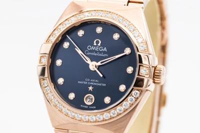 OMEGA Constellation Manhattan 29mm 18ct Rose Gold 131.55.29.20.53.001 Circa 2018