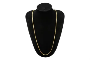 18ct Yellow Gold Box Chain 28" 14.6g