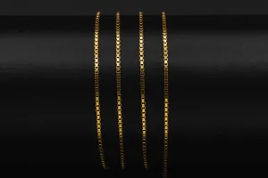 9ct Yellow Gold Box Chain 24"