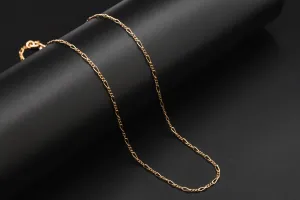 9ct Rose Gold Figaro Chain 2.9g