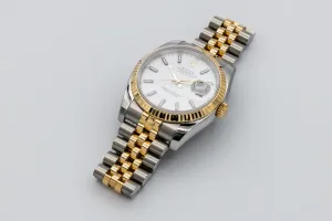 Rolex DateJust 36mm Steel & 18ct Yellow Gold Jubilee 116233 2005