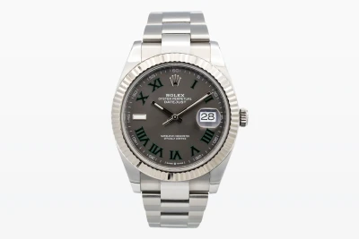 Rolex DateJust 41mm 'Wimbledon' Stainless Steel Oyster 126334 2021