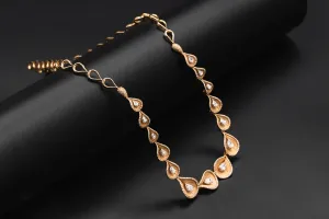 Annamaria Cammilli Collier Premiere 18ct Rose Gold Necklace 3.01ct