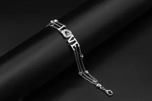 Chopard 18ct White Gold Happy Diamonds 0.28ct Hearts Roman 7" (6948)