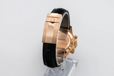 Rolex Cosmograph Daytona 40mm 18ct Rose Gold Black Oysterflex 116515LN 2021