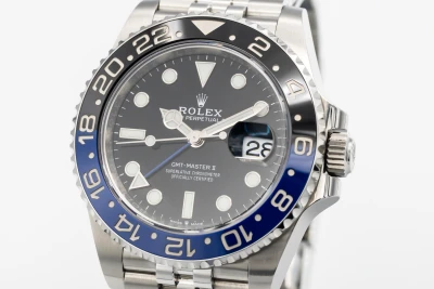 Rolex GMT-Master II 40mm 'Batgirl' Stainless Steel Jubilee 126710BLNR 2022