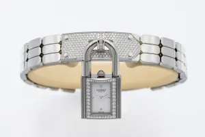 HERMES Kelly Watch 16mm Stainless Steel Quartz KE4.131 Circa 2000s