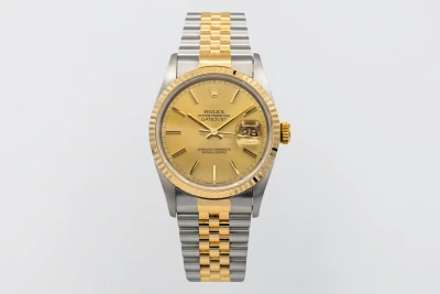 Rolex DateJust 36mm Steel & 18ct Yellow Gold Jubilee 16233 1995