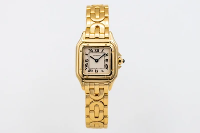 Cartier Panthere Les Styles 22mm 18ct Yellow Gold W25022N3 Circa 2010