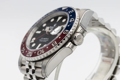 Rolex GMT-Master II 40mm 'Pepsi' Stainless Steel Jubilee 126710BLNR 2021