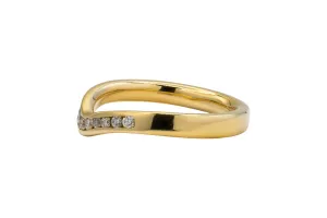18ct Yellow Gold Diamond Eternity Ring 0.22ct