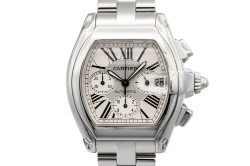 Cartier Roadster Chronograph XL 40x48mm Stainless Steel 2618 2008