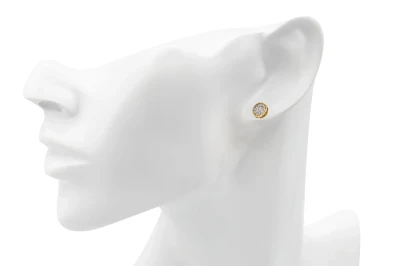 9ct Yellow Gold Diamond Stud Earrings 0.20ct 1.5g