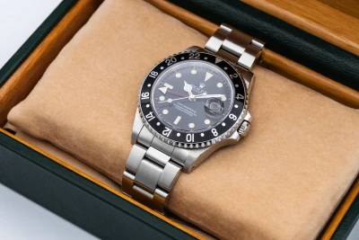 Rolex GMT-Master II 40mm Stainless Steel Oyster 16710 1991
