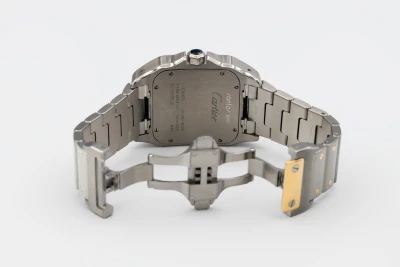 Cartier Santos 100 XL 38mm Steel & 18ct Yellow Gold W200728G 2010