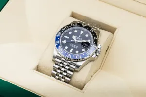 Rolex GMT Master II Stainless Steel Jubilee 40mm 'Batgirl' 126710BLNR 2021