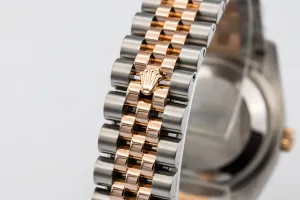 Rolex DateJust 36mm Steel & 18ct Rose Gold Jubilee 116231 2015