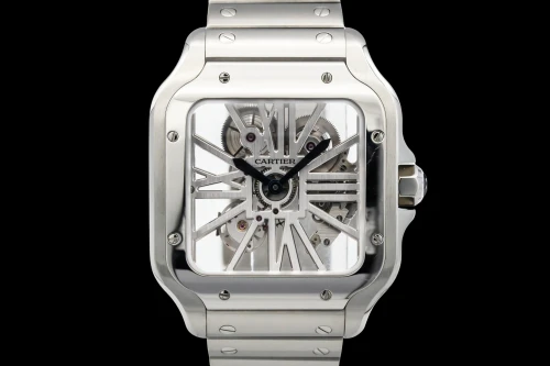 Cartier Santos De Cartier Skeleton 40mm Stainless Steel WHSA0015 2022