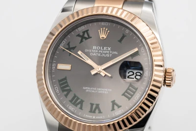 Rolex DateJust 41mm Steel & 18ct Rose Gold Oyster 126331 2020