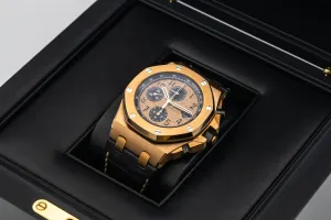 Audemars Piguet Royal Oak Offshore Chronograph 42mm Black Leather 26470OR.OO