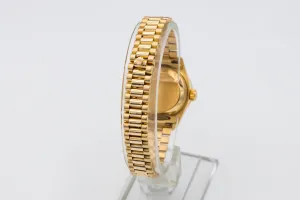 Rolex Lady DateJust 26mm 18ct Yellow Gold Presidential 69158 1991