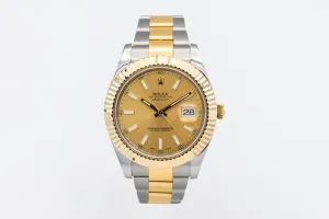 Rolex DateJust II 41mm Steel & 18ct Yellow Gold Oyster 116333 2014