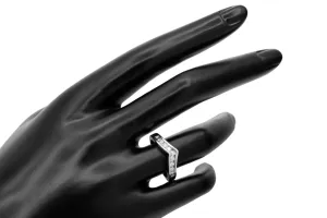 9ct White Gold Diamond Wedding Band 0.35ct