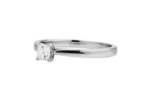 18ct White Gold Diamond Engagement Ring 0.25ct