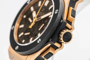 Hublot Big Bang Chronograph 44mm Black Leather 301.PM.1780.RX Circa 2015