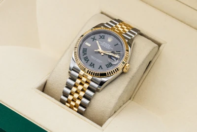 Rolex DateJust 36mm 'Wimbledon' Steel & 18ct Yellow Gold Jubilee 126233 2023