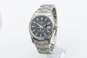 Rolex Oyster Perpetual Date 34mm Stainless Steel Oyster 1500 1972
