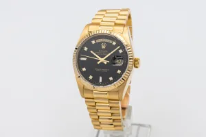 Rolex Day-Date 36mm 18ct Yellow Gold 18048 1978
