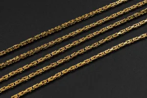 9ct Yellow Gold Byzantine Chain 31.1g