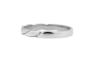 Platinum Twist Eternity Wedding Band 3.0g