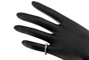 Tiffany & Co. Platinum Diamond Eternity Ring 0.34cts