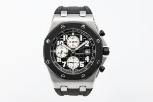 Audemars Piguet Offshore Chrono 42mm Black Leather 25940SK.OO 2013