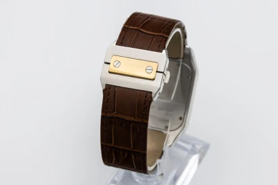 Cartier Santos 100 XL 38mm x 51mm Brown Leather W20077X7/2656 2007