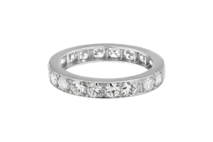 Platinum Eternity Diamond Ring 2.10ct