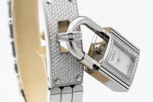 HERMES Kelly Watch 16mm Stainless Steel Quartz KE4.131 Circa 2000s