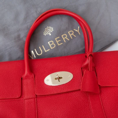 Mulberry Red Leather Bayswater Bag