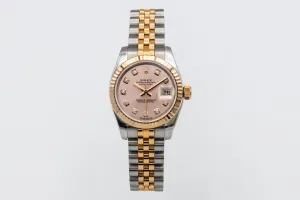 Rolex DateJust 26mm Steel & 18ct Rose Gold Jubilee 179171 2008
