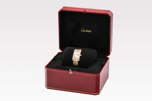 Cartier Tank Americaine Mini 19mm 18ct Rose Gold WB710008 Circa 2010