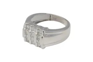 14ct White Gold Diamond Ring 0.72ct 5.1g