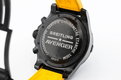 Breitling Avenger Hurricane 50mmx17mm Black Rubber XB1210E4 2021