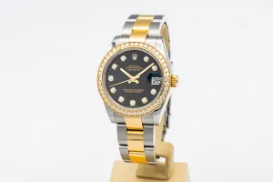 Rolex DateJust 31mm Steel & 18ct Yellow Gold Oyster 178383 2017