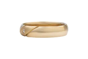 9ct Yellow Gold Diamond Wedding Band 0.5ct